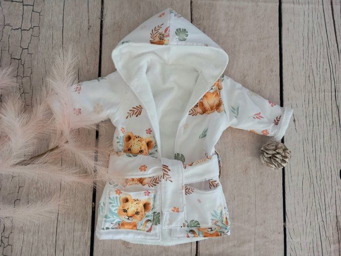 Peignoir enfant Renard Dream Forest