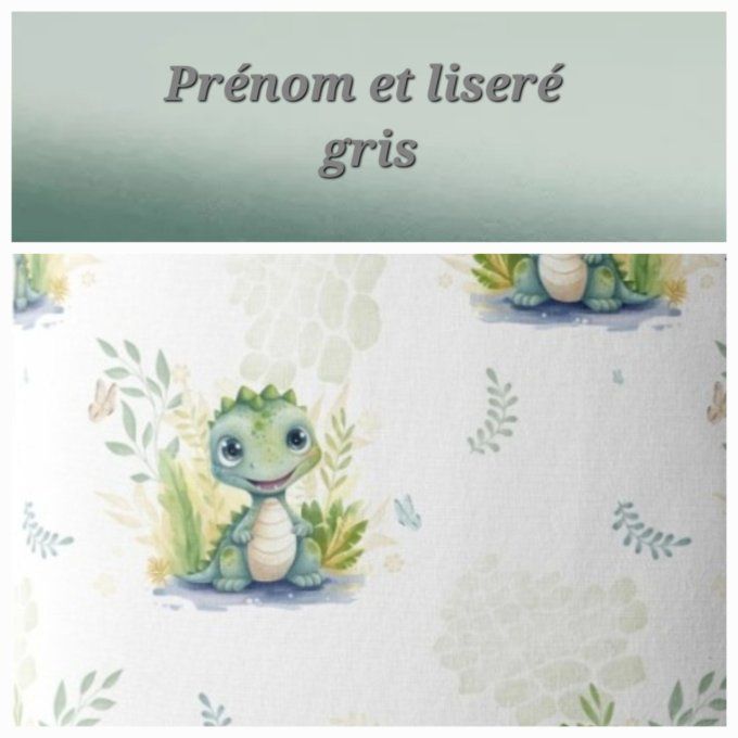 Sac à dos enfant crocodile / rabat uni vert clair