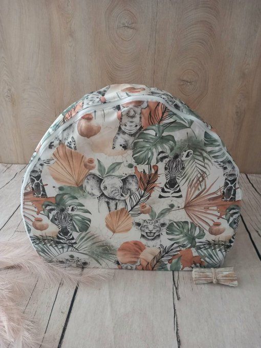 Fauteuil club enfant savane sable / uni beige