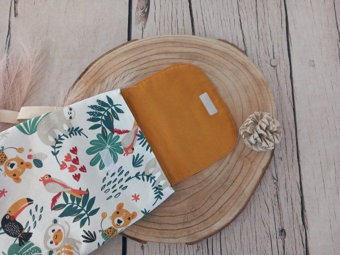 Sac à dos enfant jungle blanche