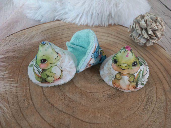 Pare-pipi dragons / micro-éponge bambou verte