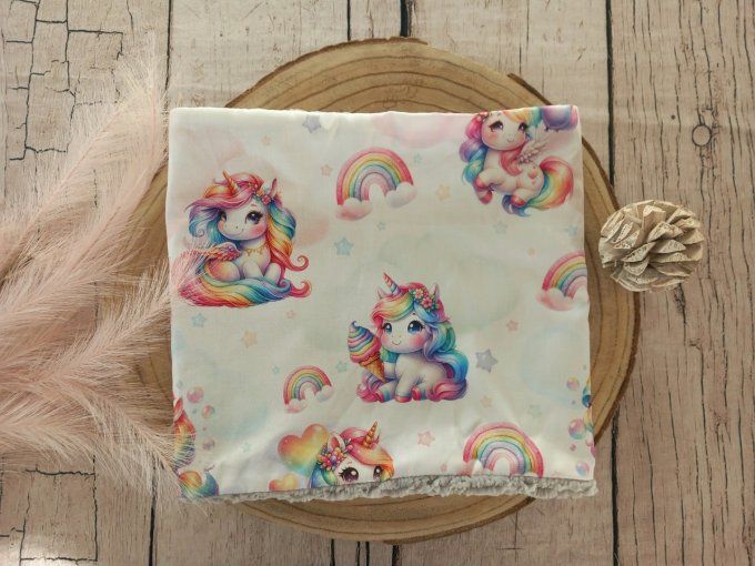 Snood / Tour de cou licorne