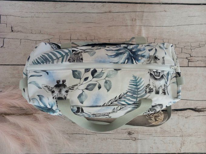 Sac à langer savane bleue / uni bleu marine