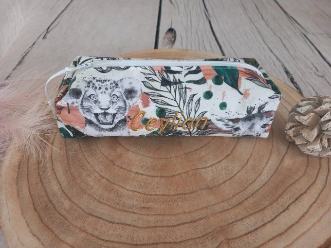 Trousse savane verte / uni kaki