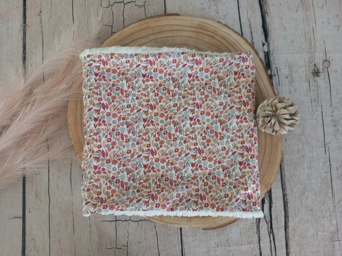 Snood / Tour de cou fleurette