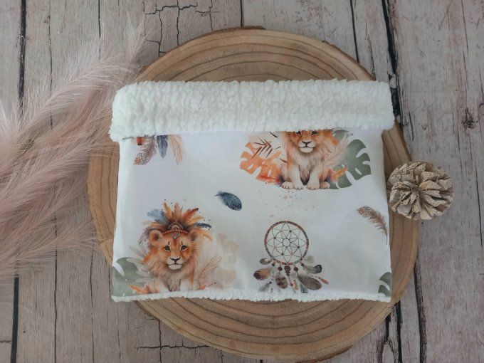 Snood / Tour de cou lion boho