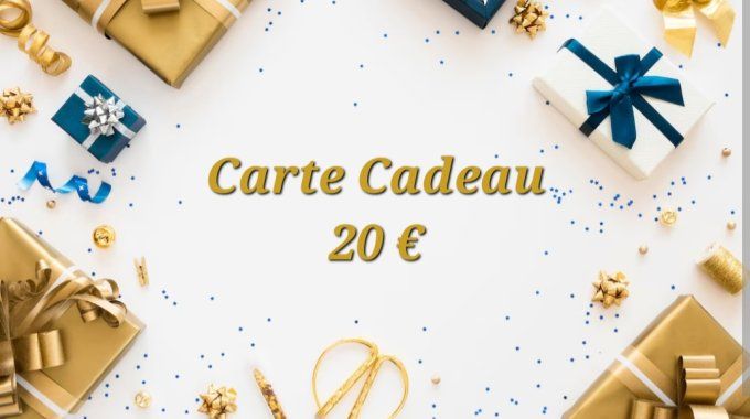 Chèque cadeau d'une valeur de 20 Euros