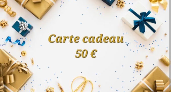 Carte cadeau 50 €